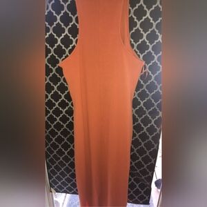 Old Navy Strapless Orange Dress